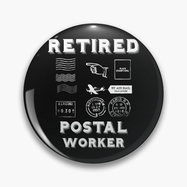 Item preview, retired postal worker designed and sold by pat227jc.
