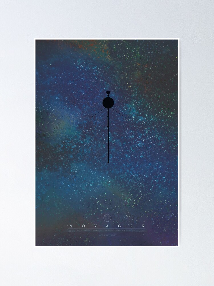 Alternate view of The Voyagers: Reaching for the Stars Poster