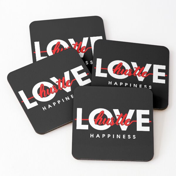 Item preview, Inspirational Love Hustle.  Love, Hustle, Happiness!   designed and sold by Deano's Designs.