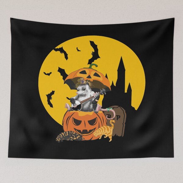 Item preview, Possum Pumpkin And Cats designed and sold by TheBigShop1.