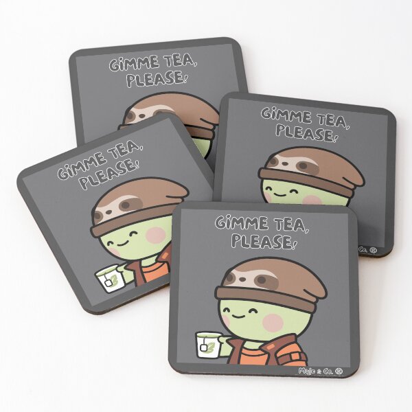 Item preview, NFT Art Gimme Tea, Please! (Mylo and Co.  | #3 of 16)  designed and sold by BlokCHN-Designs.