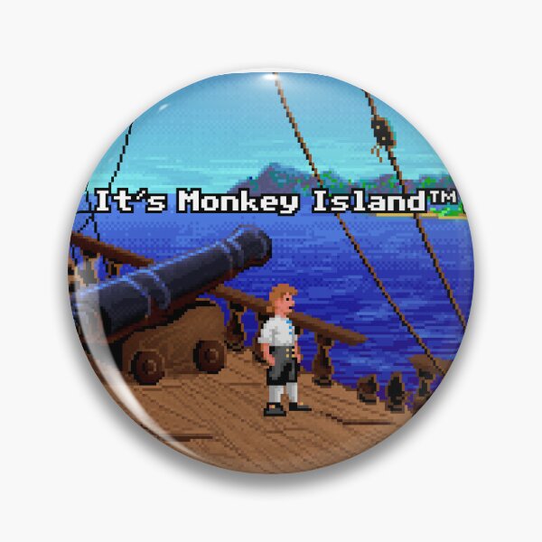 Item preview, Monkey Island from the Ship designed and sold by ChibusaArts.