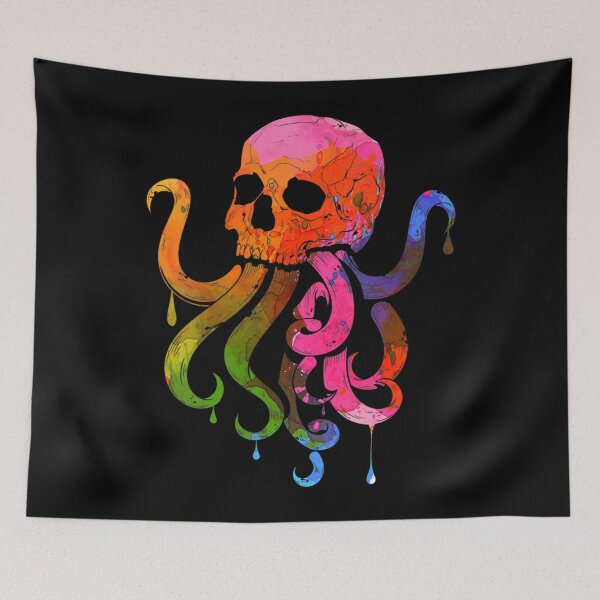 Item preview, Womens Aquarium Animal Aquarist Gift Kraken Pirate Colorful Octopus V-Neck designed and sold by expertpineapple.