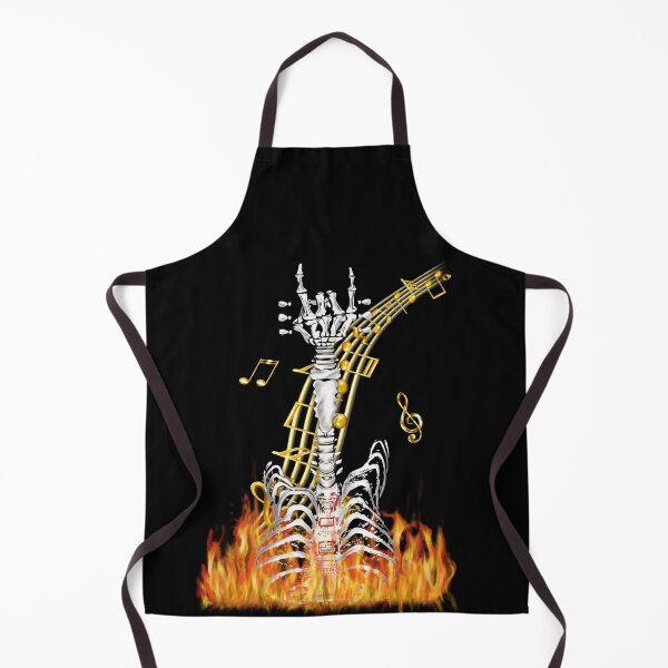 Item preview, Rocker Skeleton Guitar, Halloween Music designed and sold by orangeblue21.