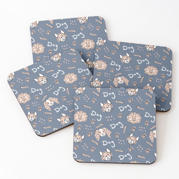 Item preview, Funny Dog - Seamless Pattern designed and sold by DebbisPalette.