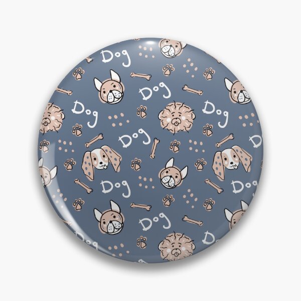 Item preview, Funny Dog - Seamless Pattern designed and sold by DebbisPalette.