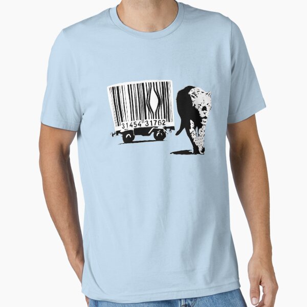 Aperçu de l'œuvre BARCODE par BANKSY créée et vendue par DRgrfx.