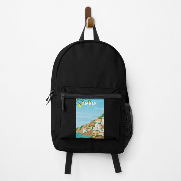 Item preview, Amalfi Italy Retro Travel Art Vintage designed and sold by KrisSidDesigns.