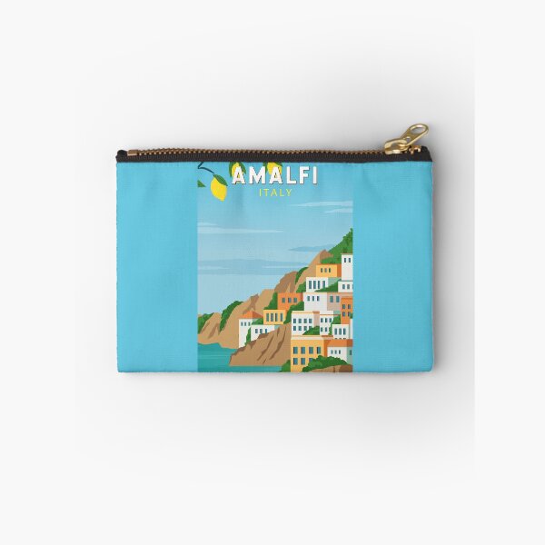 Item preview, Amalfi Italy Retro Travel Art Vintage designed and sold by KrisSidDesigns.
