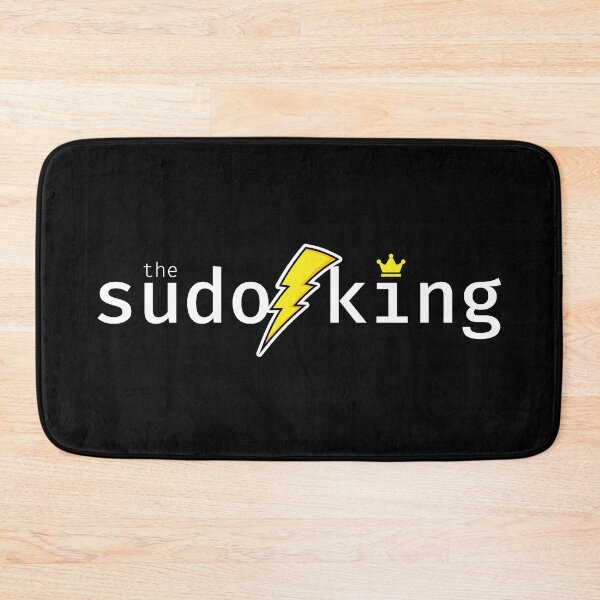 Item preview, The sudo king. A funny design perfect for unix and linux users, sysadmins or anyone in IT support designed and sold by robimerch.