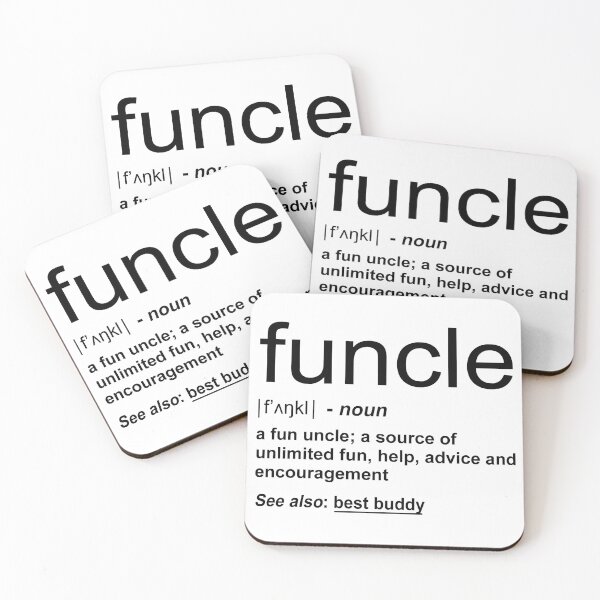 Item preview, Funny Funcle Word Definition Uncle Gift designed and sold by KsuAnn.