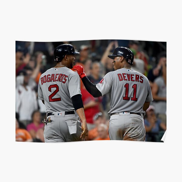 MLB Baseball Rafaeldevers Rafael Devers Rafael Devers Boston Red Sox  Bostonredsox Rafaeldeverscalcan Poster