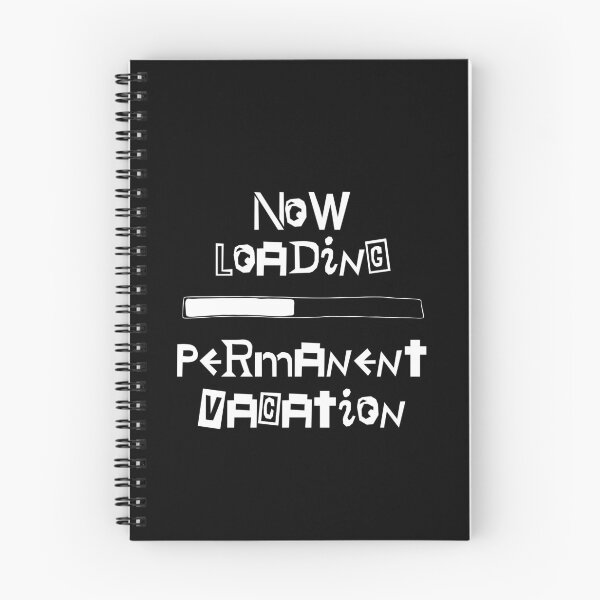 Item preview, Now Loading Permanent Vacation Retro Video Game Load Screen designed and sold by Legit Hooligan.
