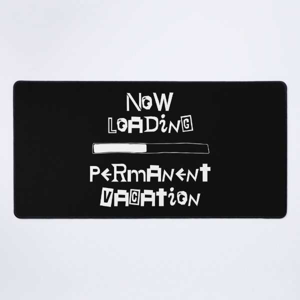 Item preview, Now Loading Permanent Vacation Retro Video Game Load Screen designed and sold by Legit Hooligan.