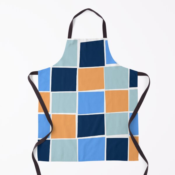 Item preview, Blue and orange colourful squares designed and sold by CatsHappy.