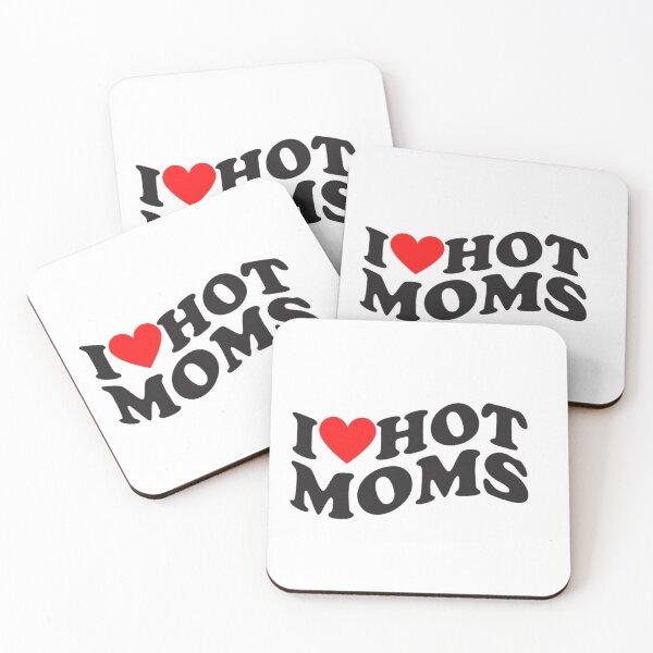 Item preview, I love hot Moms shirt, I heart hot Moms, I heart dilfs, love hot Moms, humor&funny dilfs,hot Moms designed and sold by Sophistical.