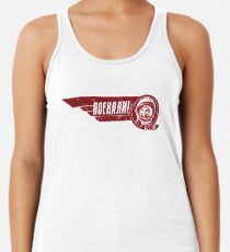 LASS UNS GEHEN! Yuri Gagarin - Light Shirt Version Racerback Tank Top