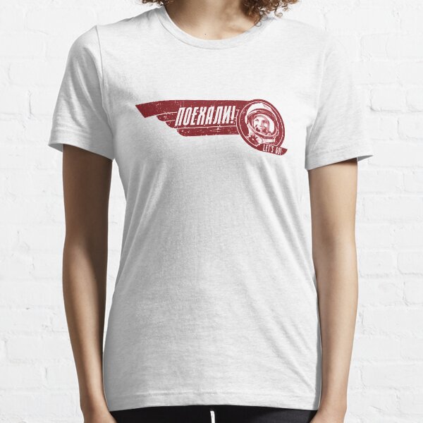 LET'S GO! Yuri Gagarin - Light Shirt Version Essential T-Shirt