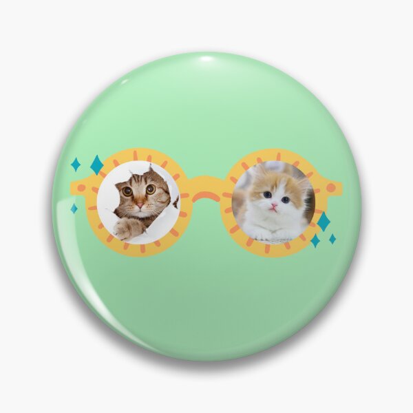 Aperçu de l'œuvre Chat jaune avec des lunettes créée et vendue par STRaWe ⭐⭐⭐⭐⭐.