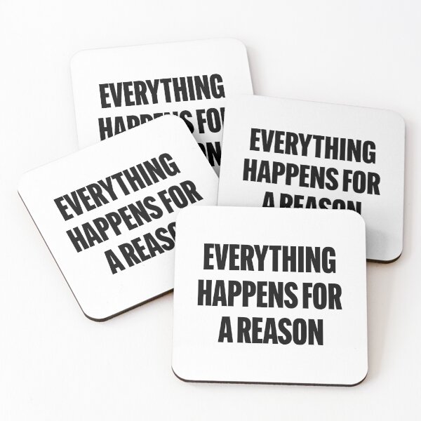 Item preview, Everything Happens For A Reason designed and sold by lunacarter.