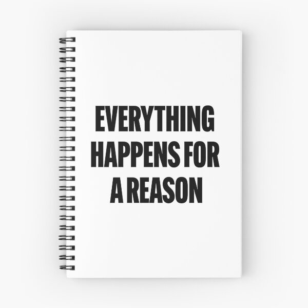 Item preview, Everything Happens For A Reason designed and sold by lunacarter.