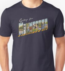 Greetings from Minnesota 1 Unisex T-Shirt