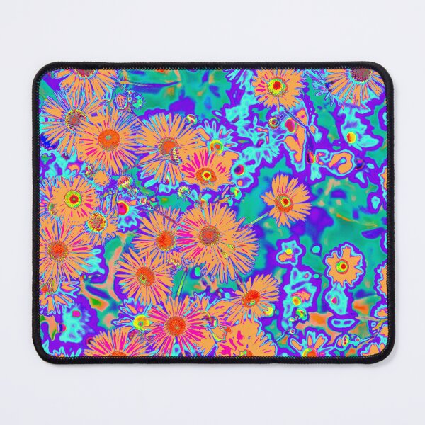 Item preview, Psychedelic flowers pattern designed and sold by GaliYoga.