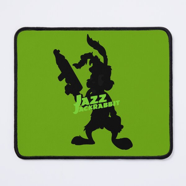 Item preview, Jazz Jackrabbit Classic Outline Logo - DOS Gaming GIft designed and sold by bagelsaurus.