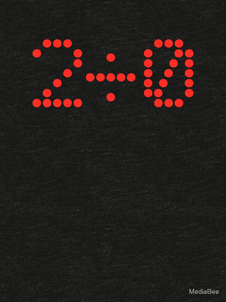 "2 ÷ 0 (Two Divided by Zero)" Tshirt by MediaBee Redbubble