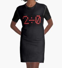 2 ÷ 0 (Zwei geteilt durch Null) T-Shirt Kleid