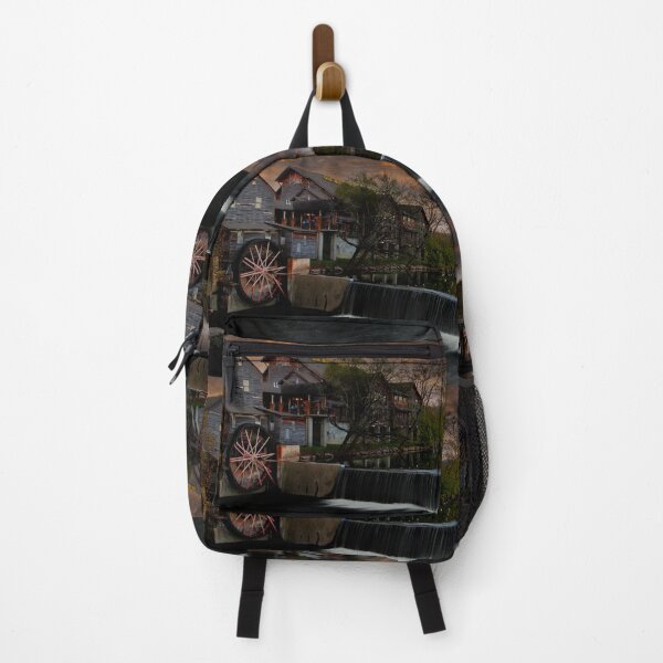 Item preview, Pigeon Forge Old Mill in Autumn designed and sold by nbrandsberg.
