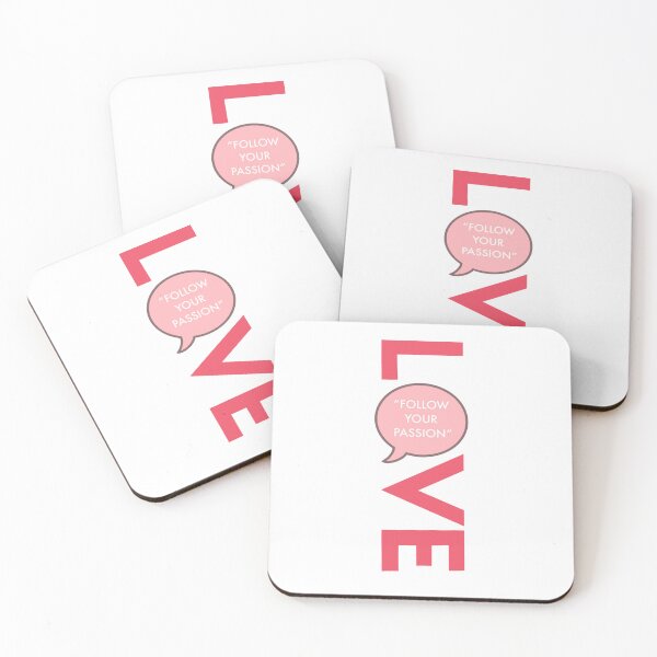 Item preview, Love Follow your Passion designed and sold by OnlyCoolDesigns.