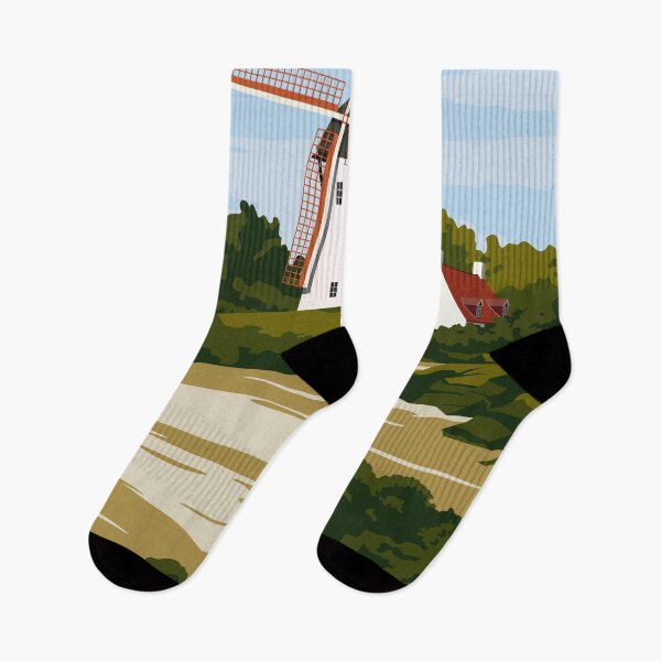 Item preview, Damme Belgium Retro Travel Art Vintage designed and sold by KrisSidDesigns.