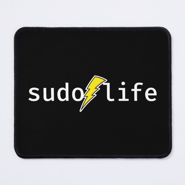 Item preview, sudo life. A funny design perfect for unix and linux users, sysadmins or anyone in IT support designed and sold by robimerch.