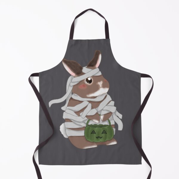 Item preview, Mummy Rabbit Trick or treat left_ Bunniesmee Halloween Edition designed and sold by bunniesmee.