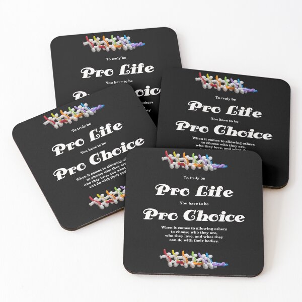 Item preview, Truly being Pro Life means Pro Choice designed and sold by Stretch Clendennen.