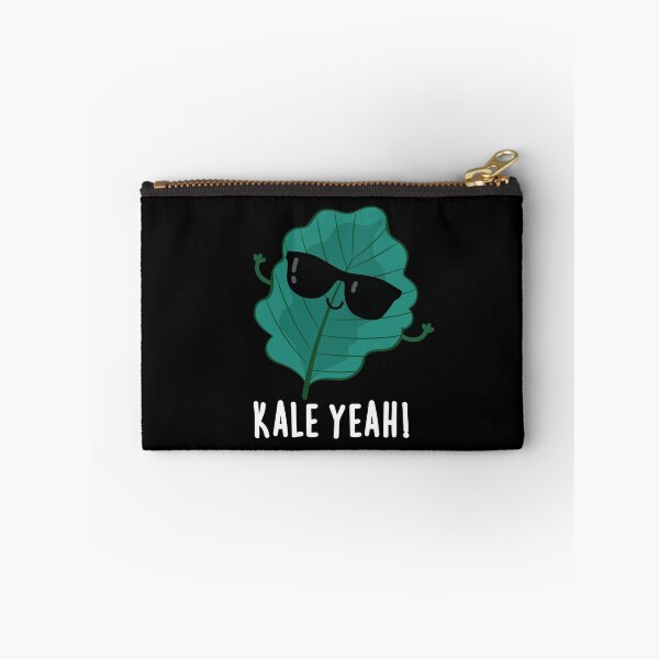 Item preview, Kale Yeah Funny Veggie Puns (Dark BG) designed and sold by punnybone.