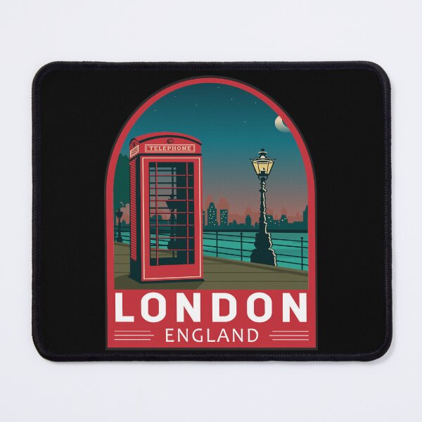 Item preview, London England Retro Emblem designed and sold by KrisSidDesigns.