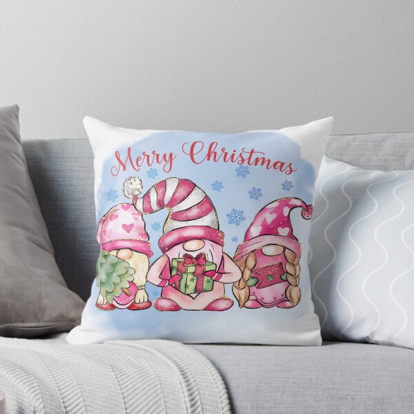 Artikelvorschau, Frohe Weihnachten Zwerge rosa, süße rosa Zwerge Weihnachten entworfen und verkauft von BishopCore.