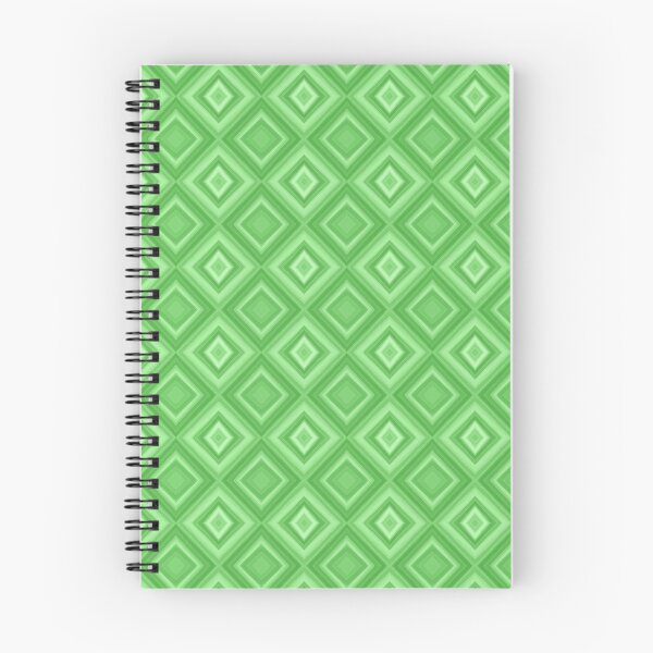 Item preview, Green Striped Diamond Pattern designed and sold by NinniSilver.