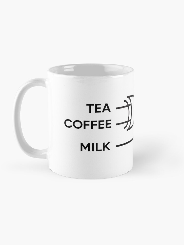 "TEA or COFFEE with digital logic gates" Coffee Mug for Sale by ZSarti
