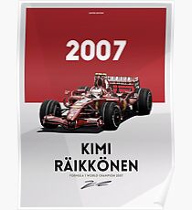 Kimi Räikkönen Poster