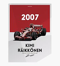 Kimi Raikkonen Photographic Print
