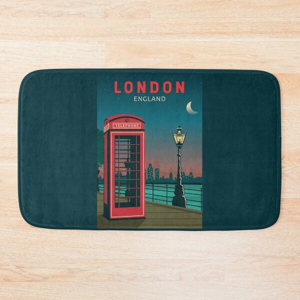 Item preview, London England Retro Travel Art Vintage designed and sold by KrisSidDesigns.