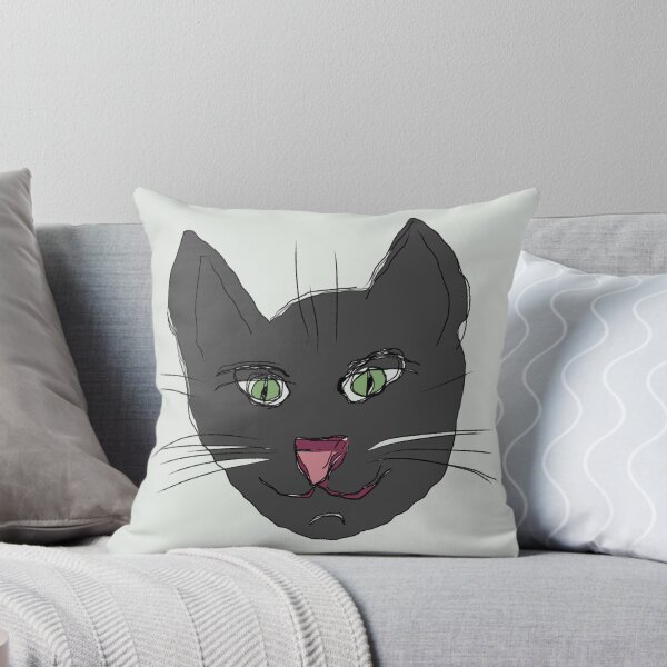 Item preview, The grey cat. designed and sold by Gabriele Maurus.