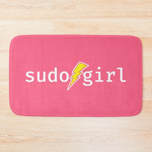 Item preview, sudo girl. A funny design perfect for unix and linux users, sysadmins or anyone in IT support designed and sold by robimerch.