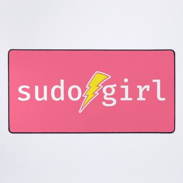 Item preview, sudo girl. A funny design perfect for unix and linux users, sysadmins or anyone in IT support designed and sold by robimerch.