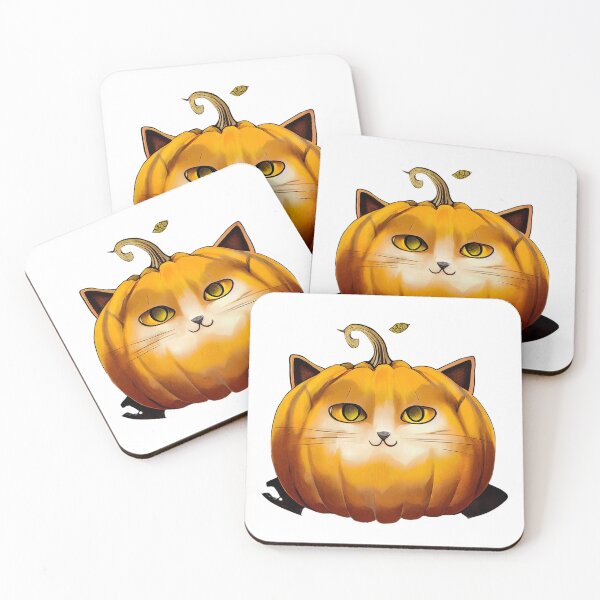 Item preview, Cute Halloween Pumpkin Cat designed and sold by Valro.