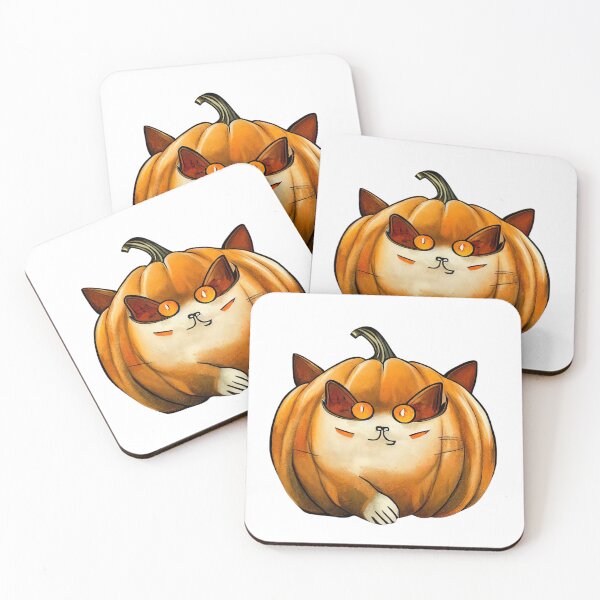 Item preview, Cute Halloween Pumpkin Cat designed and sold by Valro.