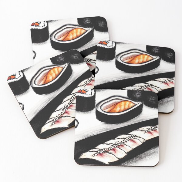 Item preview, Sushi Restaurant Pencil Art designed and sold by KishShop.